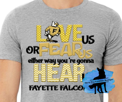 ✨⭐️New⭐️✨ Falcon Love us or Fear Us