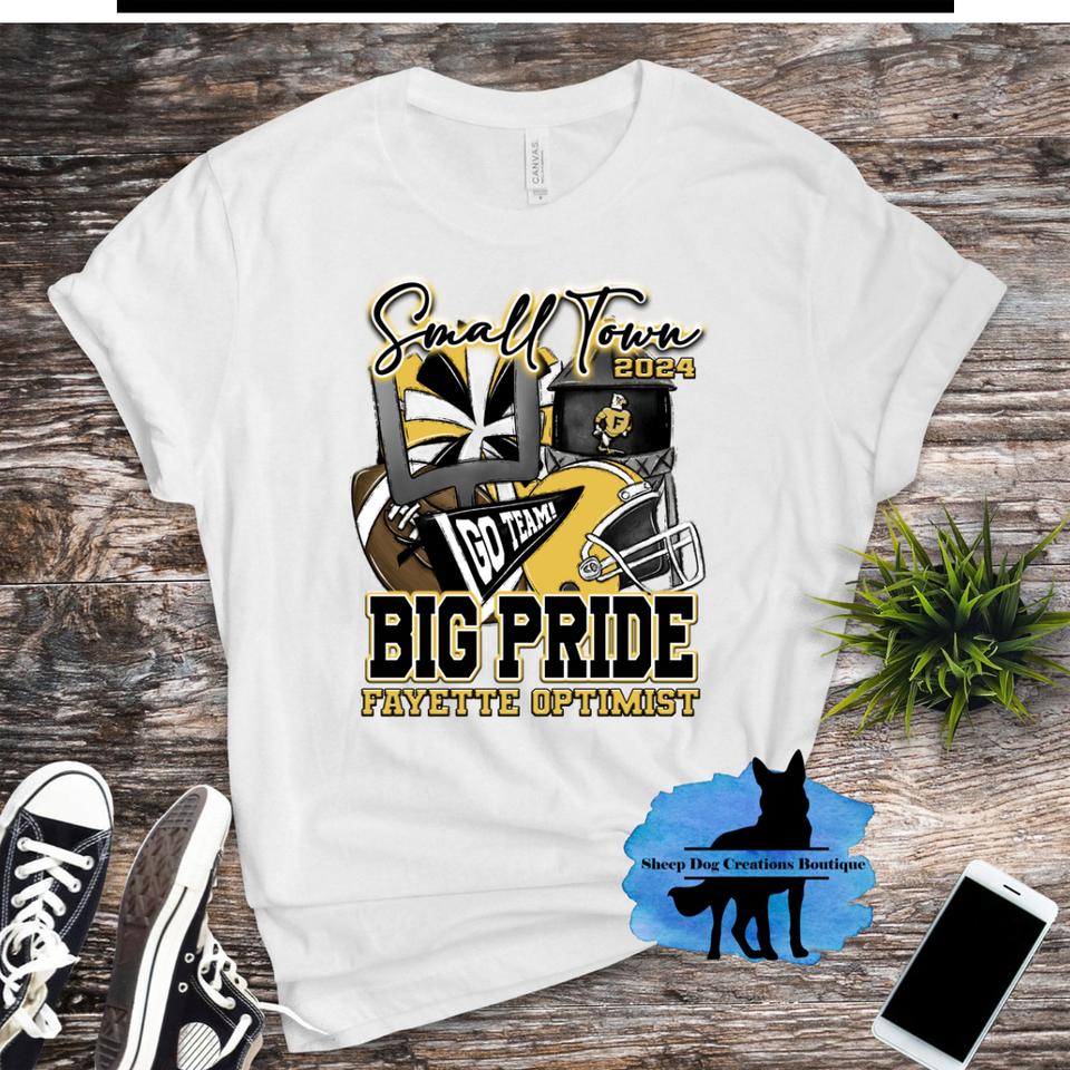 2024 Optimist Sports Small Town Big Pride (Cheer and Football)