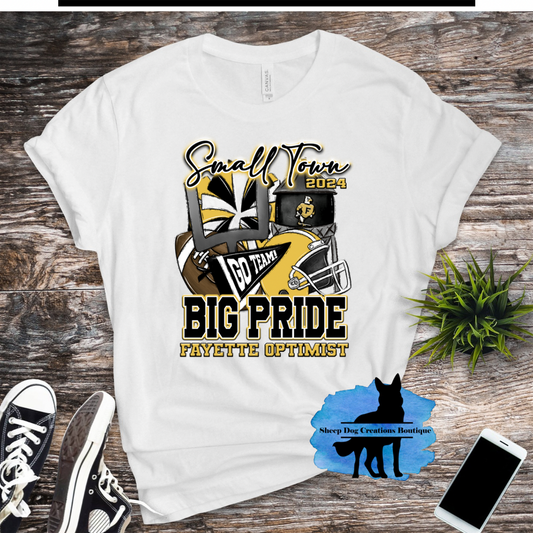 2024 Optimist Sports Small Town Big Pride (Cheer and Football)