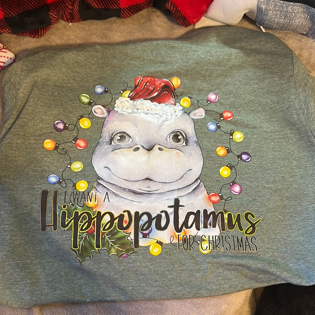 I want a hippopotamus small