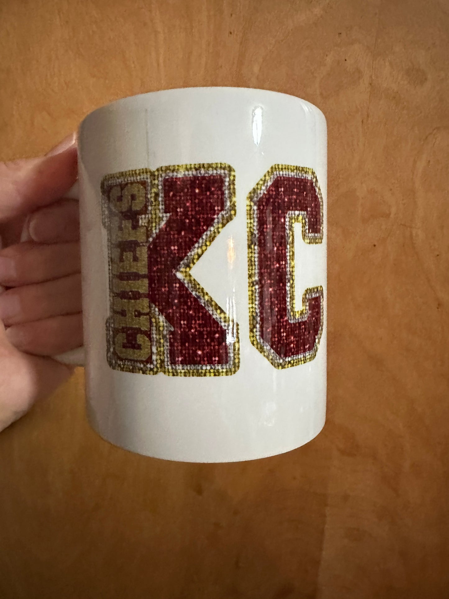 New Release Mug KC glitter