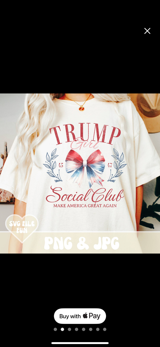 After Dark Trump Girl Social club