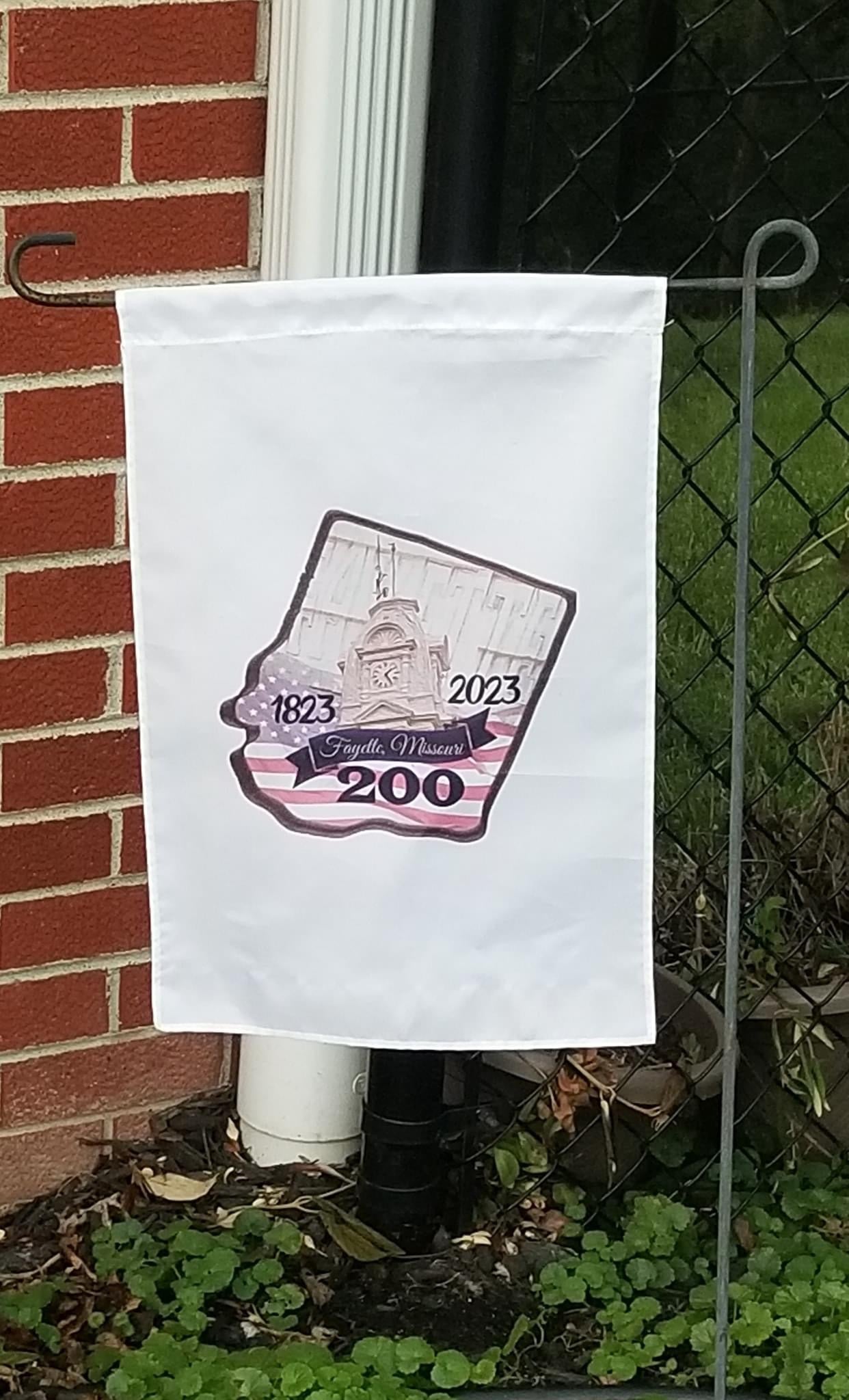 Fayette Bicentennial Garden Flag
