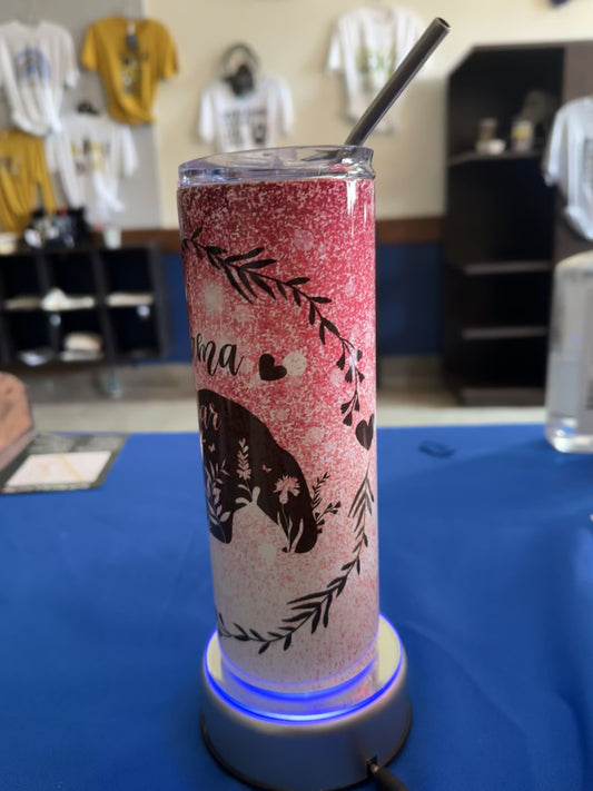 Beauty and the beast sublimation tumbler – Dawn's Crafty Creations