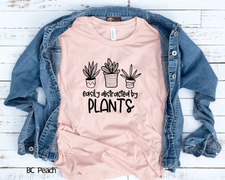 Easily Distracted by Plants Tee