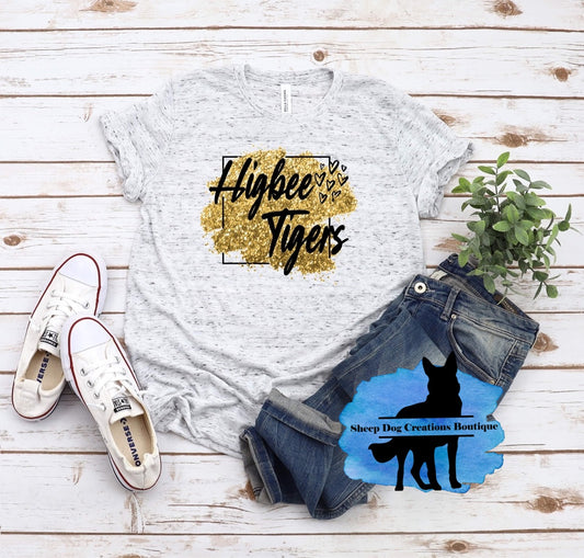 Higbee Tigers Glitter