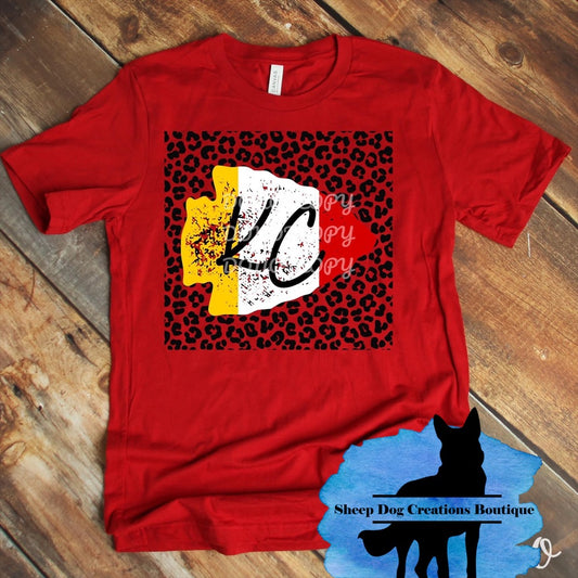 KC leopard and arrowhead Kansas City