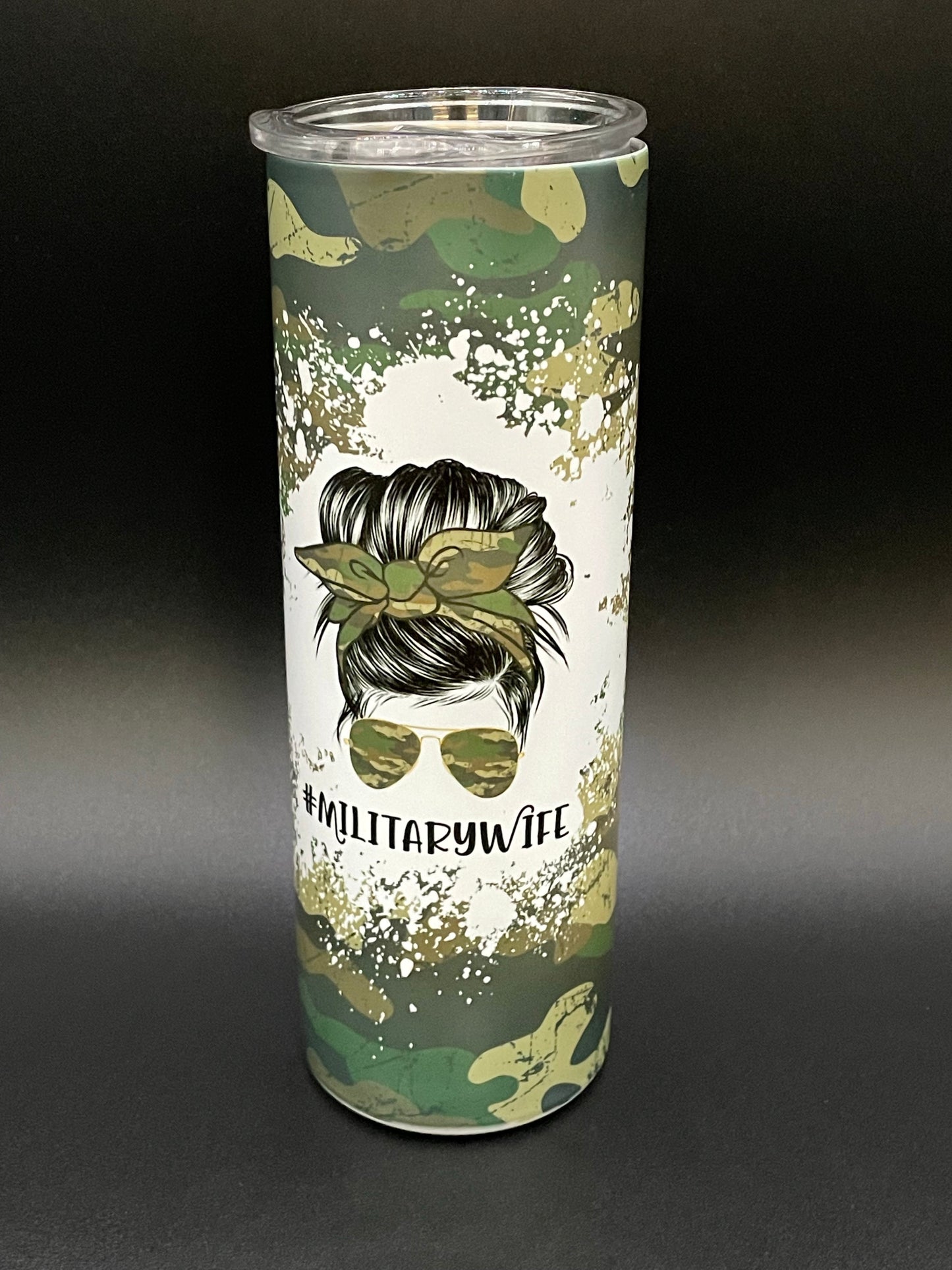 Military wife Sublimation Tumbler 20 oz